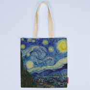 Katoenen Tas Sterrennacht Vincent van Gogh