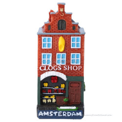 Clogs Shop Canal House Amsterdam - 8cm Polystone