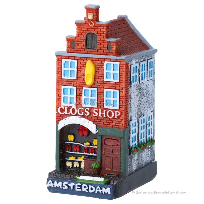 Clogs Shop Canal House Amsterdam - 8cm Polystone