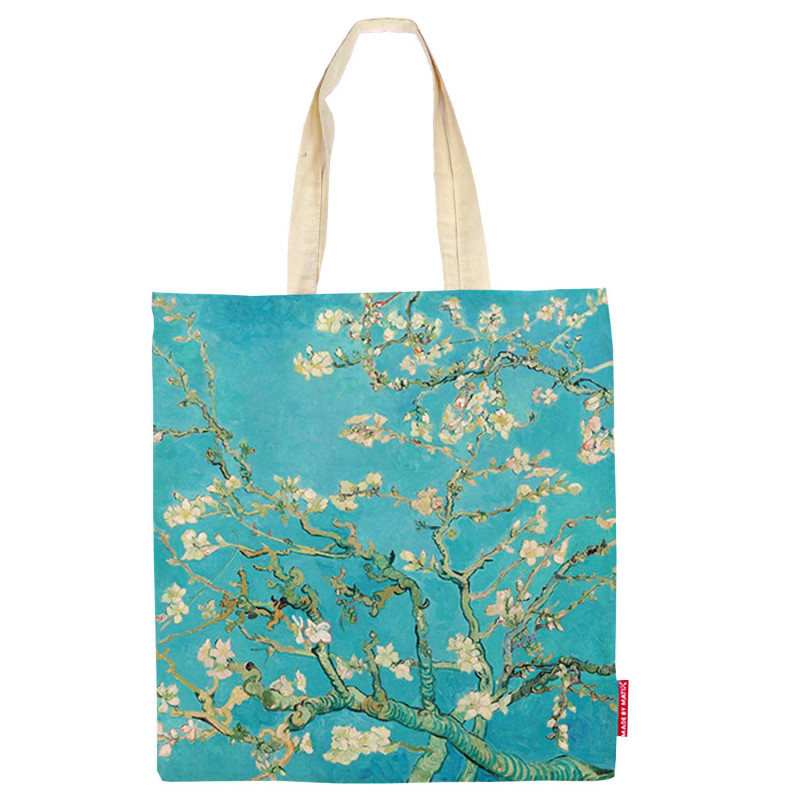 Cotton Shopper Almond Blossom Vincent van Gogh - Shopping Bag