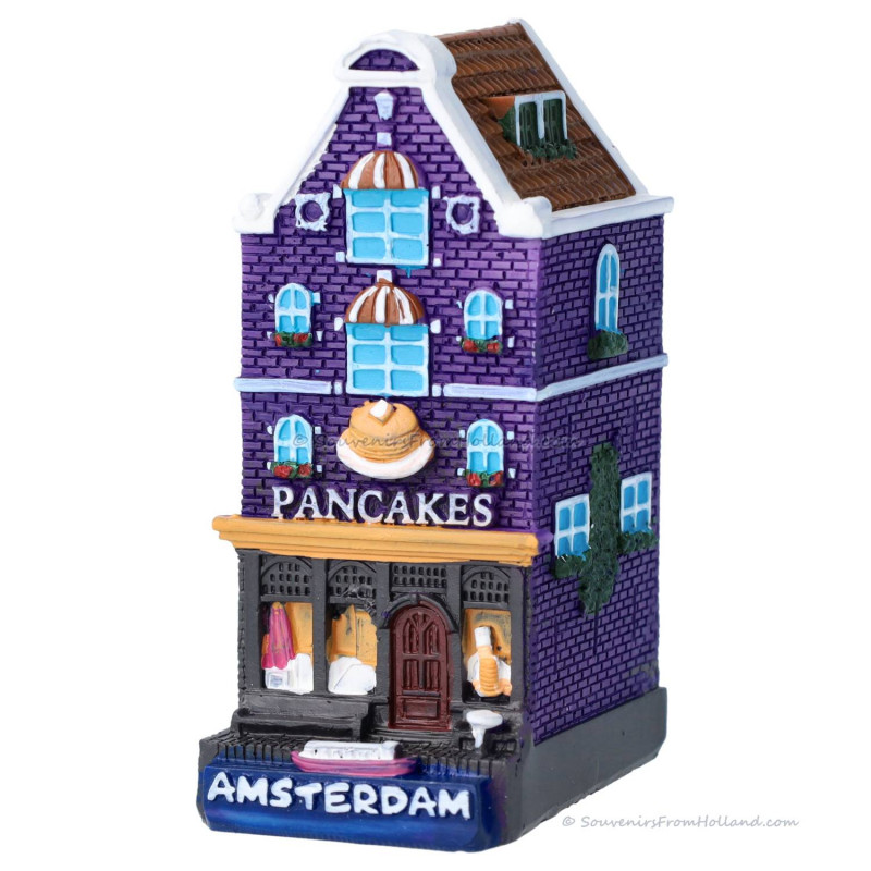 Pancake Canal House Amsterdam - 8cm Polystone