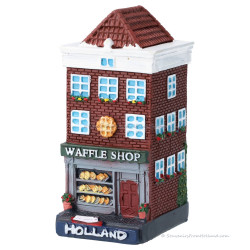 Syrup Waffle Shop Canal House Holland - 8cm Polystone