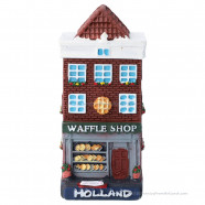 Syrup Waffle Shop Canal House Holland - 8cm Polystone