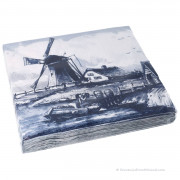 Napkins Windmill Landscape...