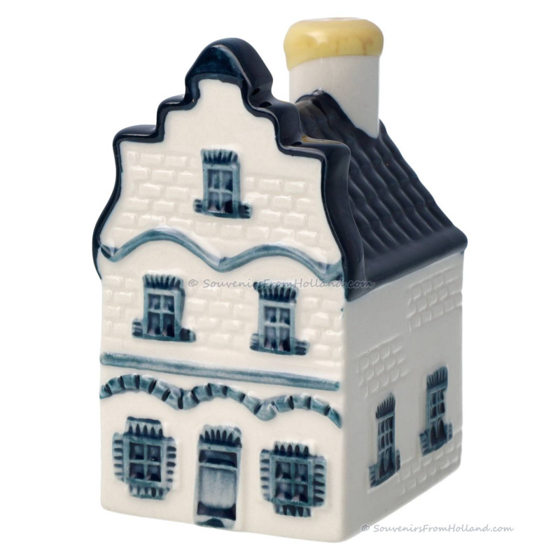KLM miniatuur huisje nummer 1 - Delfts Blauw