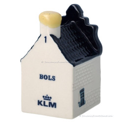 KLM miniature house number 1 - Delft Blue