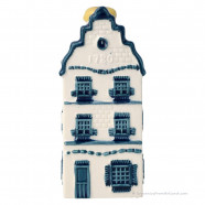 KLM miniatuur huisje nummer 3 - Delfts Blauw