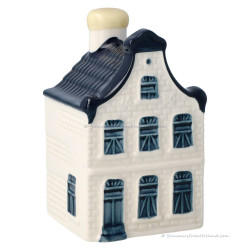 KLM miniatuur huisje nummer 5 - Delfts Blauw