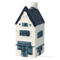 KLM miniatuur huisje nummer 6 - Delfts Blauw