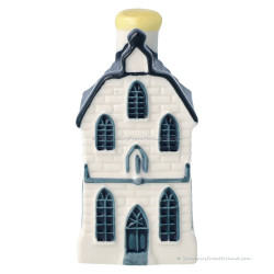 KLM miniatuur huisje nummer 7 - Delfts Blauw