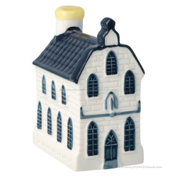 KLM miniatuur huisje nummer 7 - Delfts Blauw