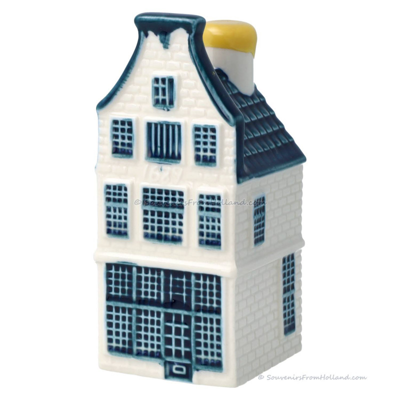 KLM miniatuur huisje nummer 11 - Delfts Blauw