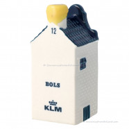KLM miniature house number 12 - Delft Blue