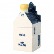 KLM miniatuur huisje nummer 22 - Delfts Blauw