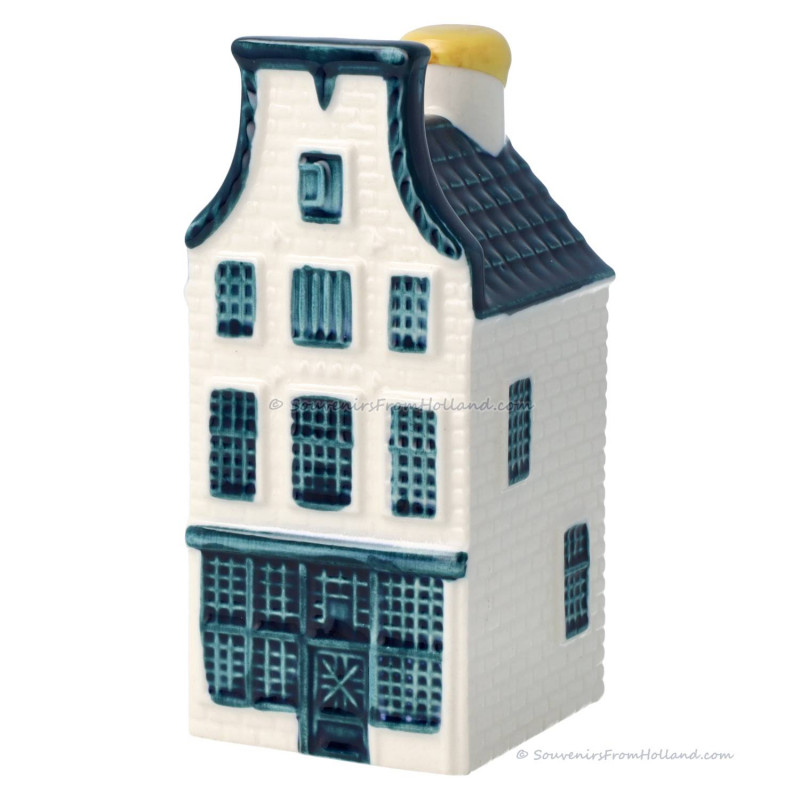 KLM miniatuur huisje nummer 23 - Delfts Blauw