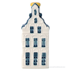 KLM miniatuur huisje nummer 25 - Delfts Blauw