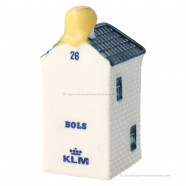 KLM miniature house number 26 - Delft Blue