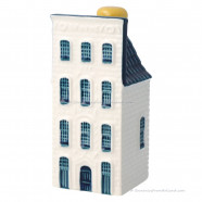 KLM miniatuur huisje nummer 27 - Delfts Blauw