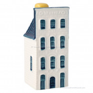 KLM miniatuur huisje nummer 27 - Delfts Blauw