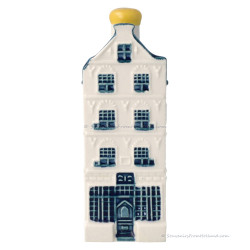 KLM miniatuur huisje nummer 28 - Delfts Blauw