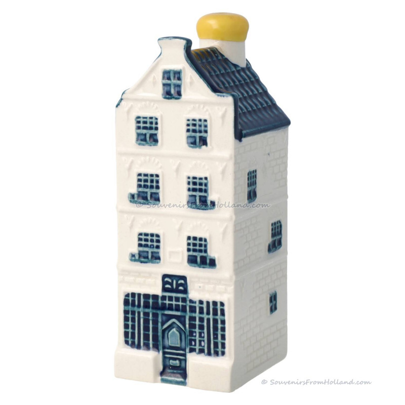 KLM miniatuur huisje nummer 28 - Delfts Blauw