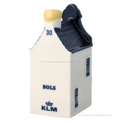 KLM miniatuur huisje nummer 30 - Delfts Blauw