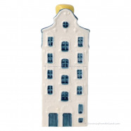 KLM miniatuur huisje nummer 33 - Delfts Blauw