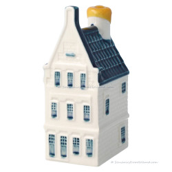 KLM miniatuur huisje nummer 31 - Delfts Blauw