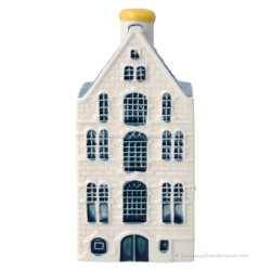KLM miniatuur huisje nummer 37 - Delfts Blauw