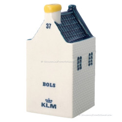KLM miniatuur huisje nummer 37 - Delfts Blauw