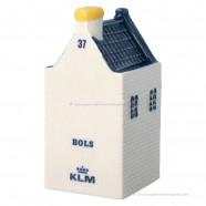 KLM miniature house number 37 - Delft Blue