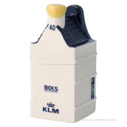 KLM miniatuur huisje nummer 40 - Delfts Blauw