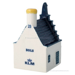 KLM miniatuur huisje nummer 29 - Delfts Blauw