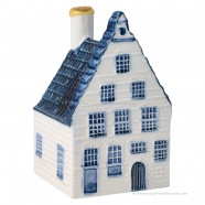 KLM miniatuur huisje nummer 35 - Delfts Blauw