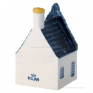 KLM miniatuur huisje nummer 35 - Delfts Blauw