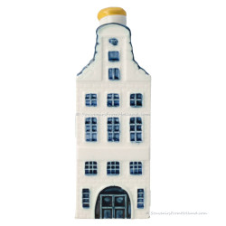 KLM miniatuur huisje nummer 42 - Delfts Blauw