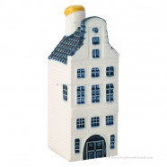 KLM miniatuur huisje nummer 42 - Delfts Blauw