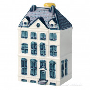 KLM miniatuur huisje nummer 48 - Delfts Blauw