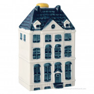 KLM miniatuur huisje nummer 48 - Delfts Blauw