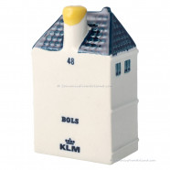 KLM miniatuur huisje nummer 48 - Delfts Blauw