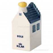 KLM miniature house number 50 - Delft Blue