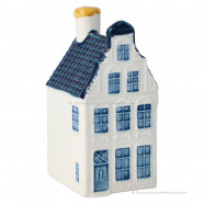 KLM miniatuur huisje nummer 51 - Delfts Blauw