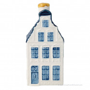 KLM miniatuur huisje nummer 51 - Delfts Blauw