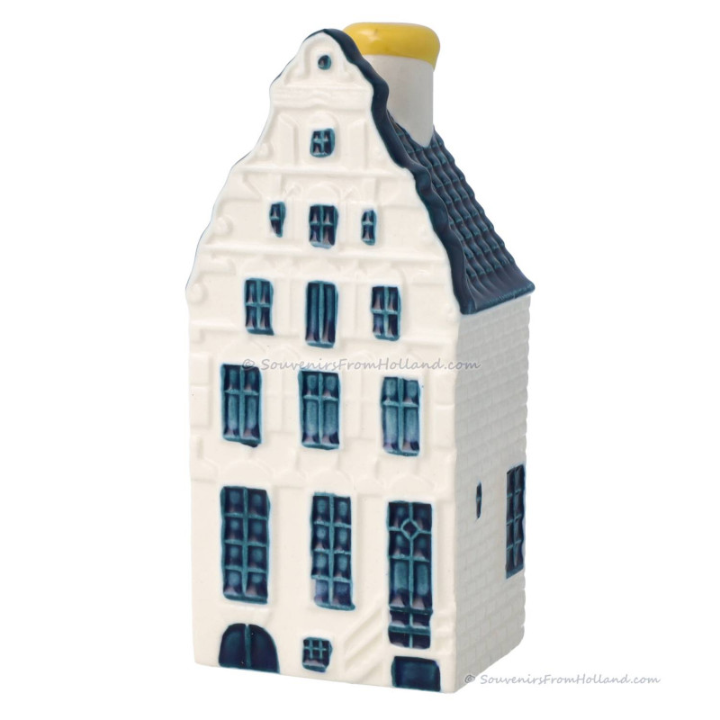 KLM miniatuur huisje nummer 53 - Delfts Blauw