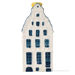 KLM miniature house number 53 - Delft Blue