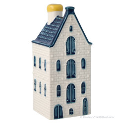 KLM miniatuur huisje nummer 54 - Delfts Blauw