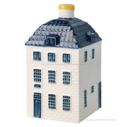 KLM miniatuur huisje nummer 55 - Delfts Blauw