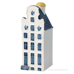 KLM miniatuur huisje nummer 56 - Delfts Blauw