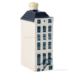 KLM miniatuur huisje nummer 57 - Delfts Blauw