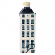 KLM miniatuur huisje nummer 57 - Delfts Blauw